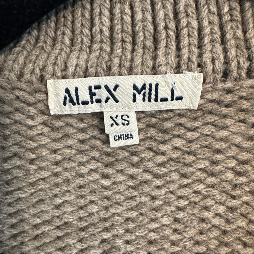 Alex Mill Gray Women's Cardigan - Picture 2 of 9